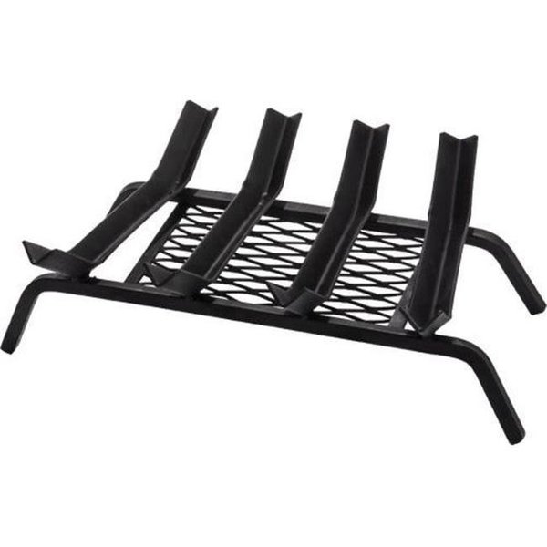 Dagan Dagan 8527-5 5 Bar Grate V-Groove Design with Welded Ember Retainer; Black 8527-5